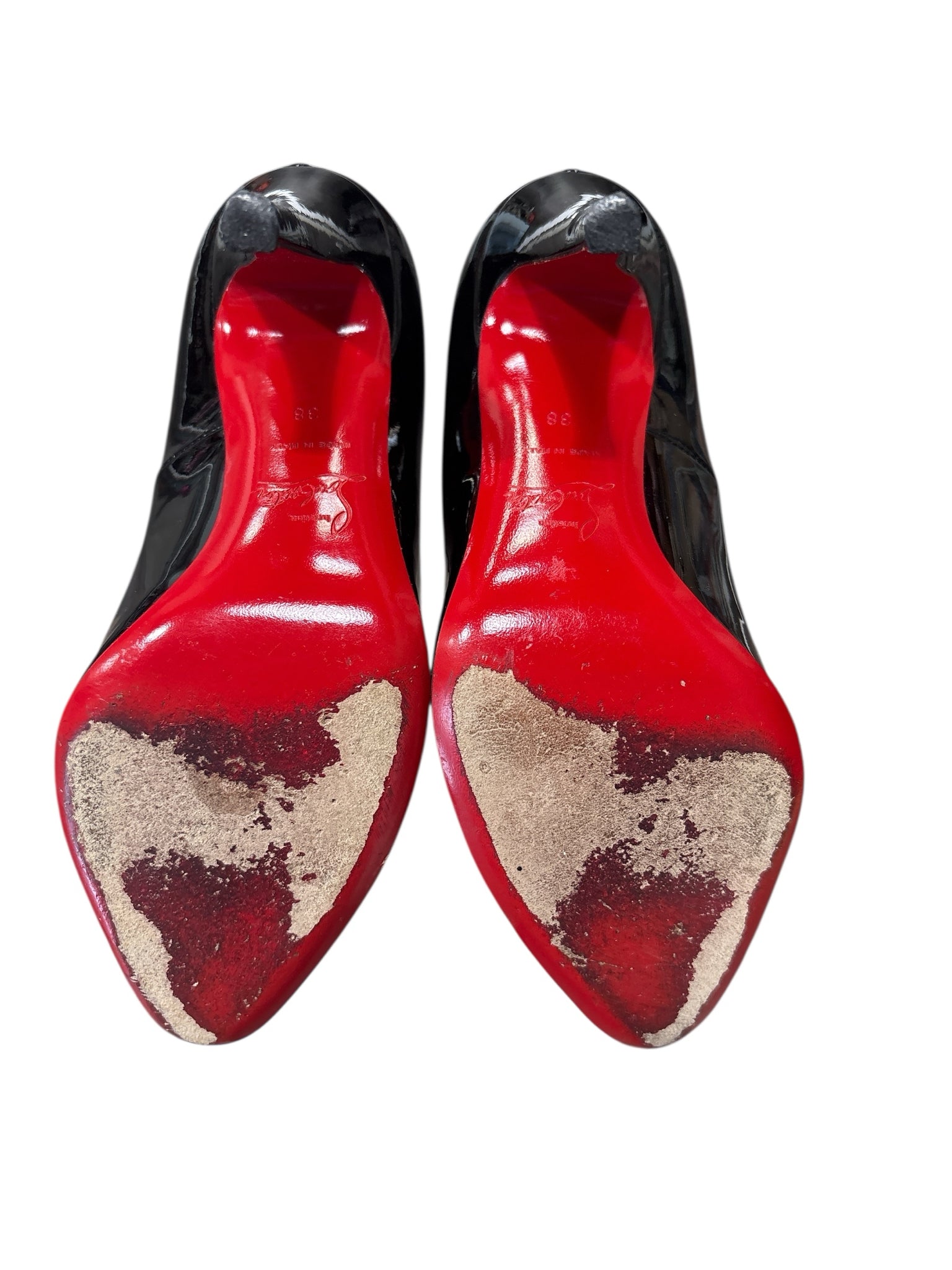 Christian Louboutin Black Shoe Size 38 Pumps – The Curated Closet