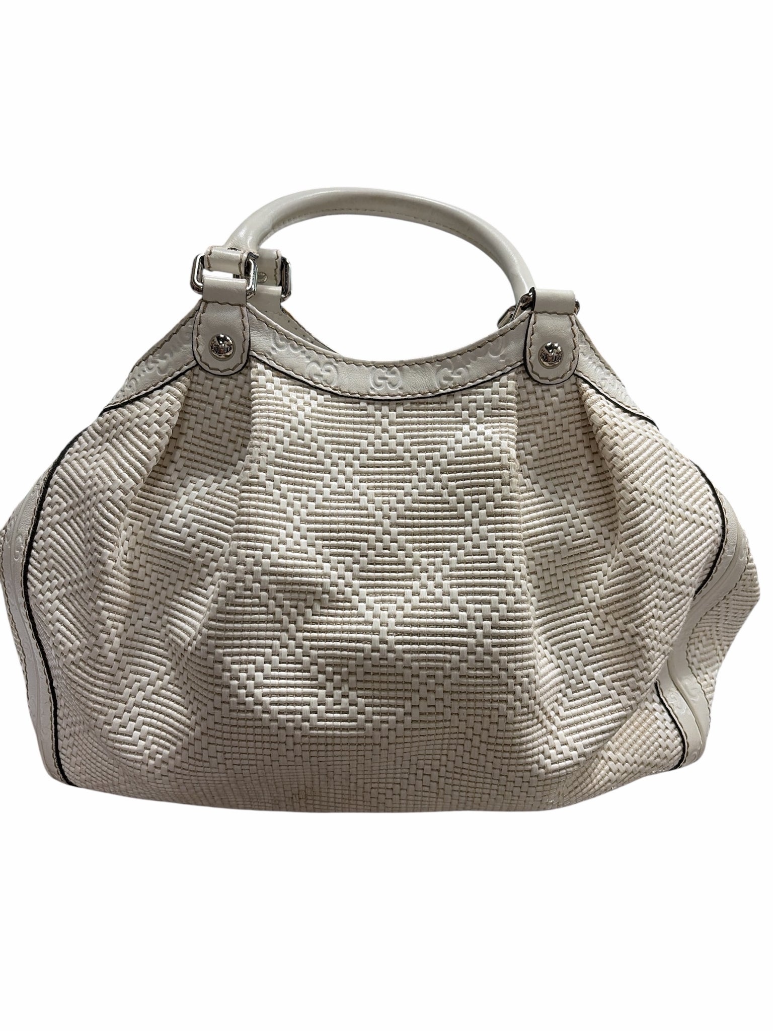 Gucci White Tote – The Curated Closet - Boca Raton, Florida