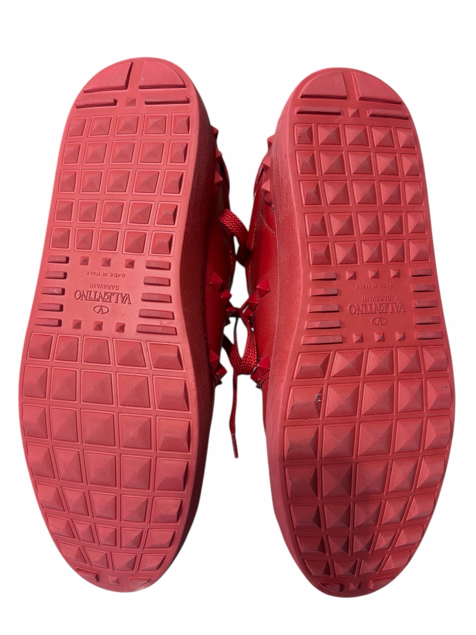 Valentino Red Shoe Size 37.5 Sneakers – The Curated Closet - Boca
