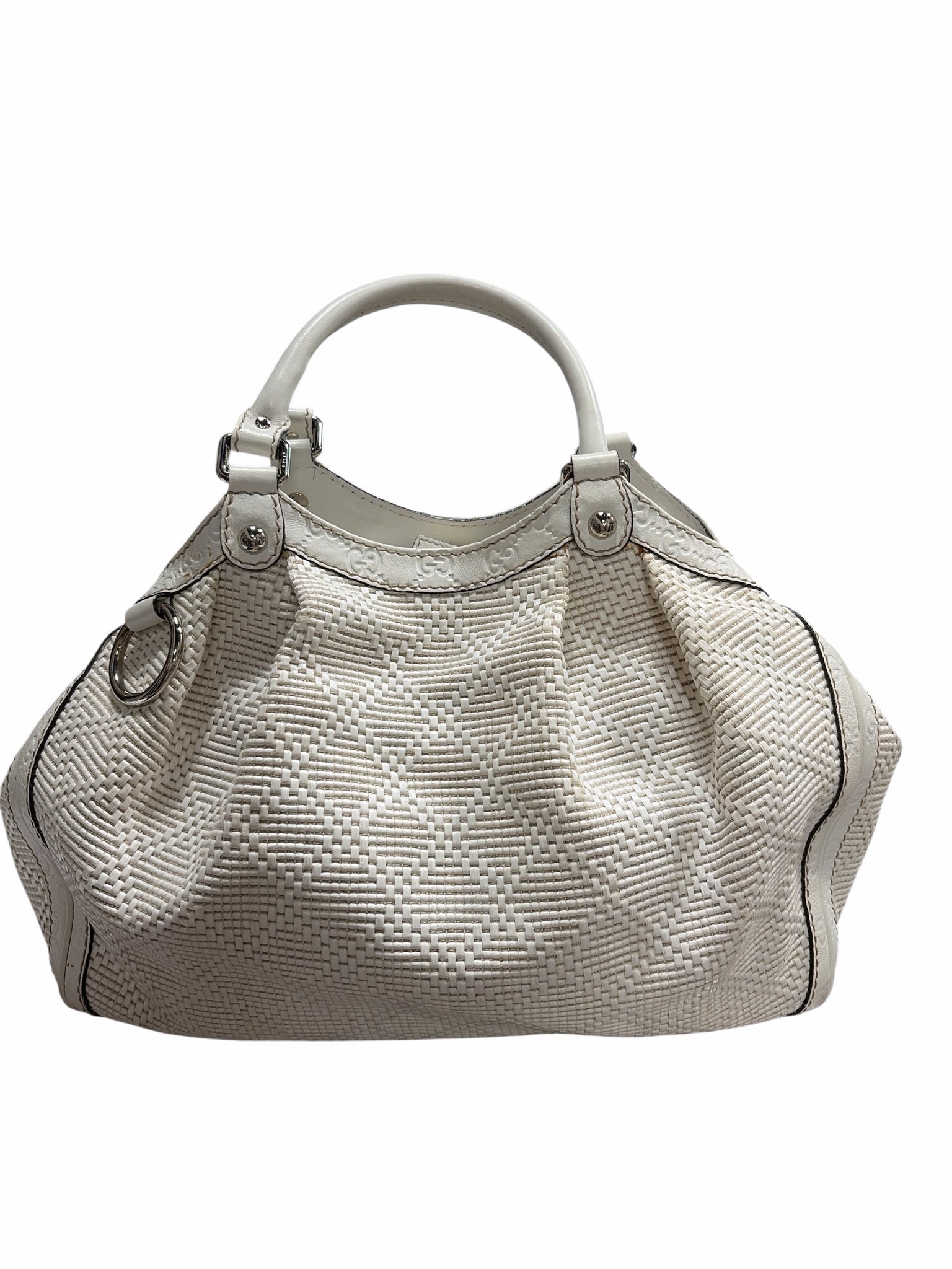 Gucci White Tote – The Curated Closet - Boca Raton, Florida
